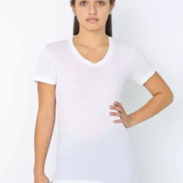 WOMEN POLY-COTTON SHORT SLEEVE T-SHIRT