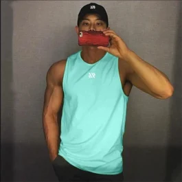 Mens Fitness Tank Top Sleeveless shirt