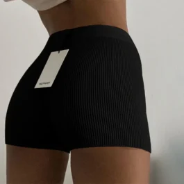 Sexy Booty Spandex Yoga Mini Shorts