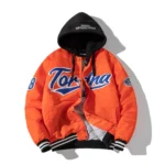 Orange Thick With Hoodie