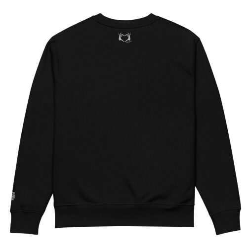 Unisex Eco Sweatshirt Black Back 671d0ad86d189.jpg